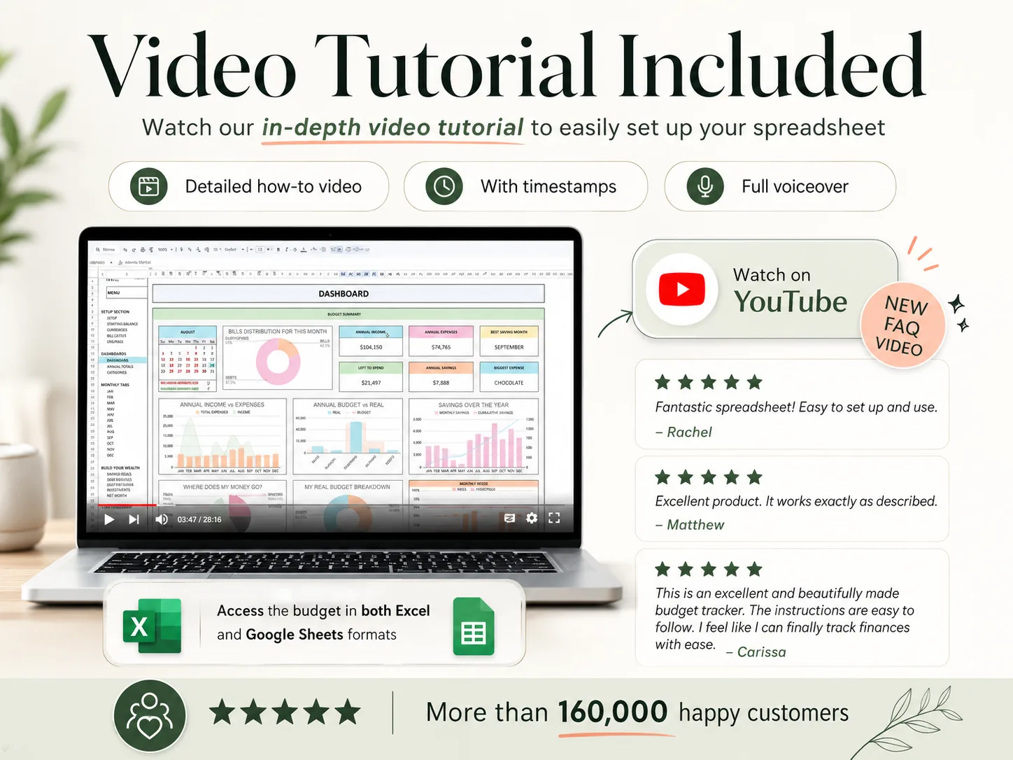 Ultimate Budget Planner: Video tutorial